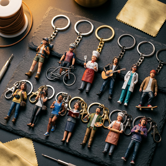 Figurine Keychains