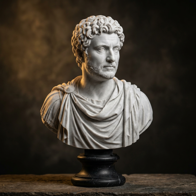 Roman Bust Statue